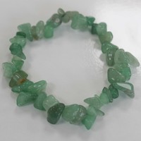Aventurine Green chipstone bracelet