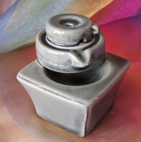 Grey or Tan Fountain backflow incense burner